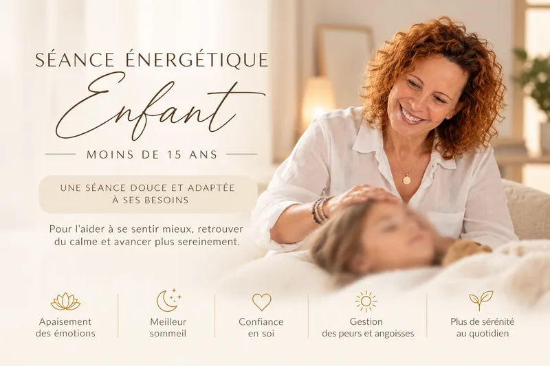 Séance énergétique enfant (moins de 15 ans)
