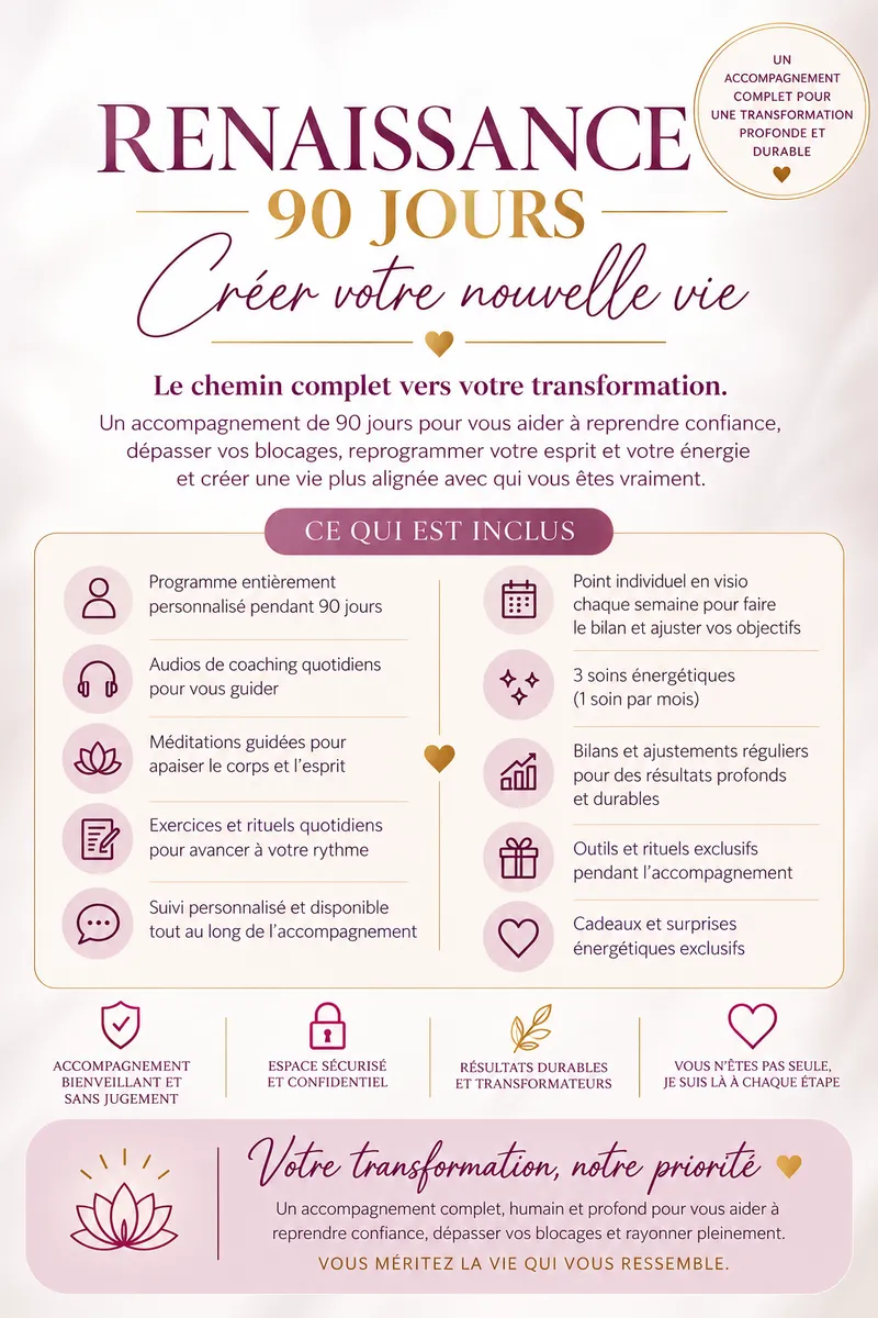 Accompagnements Renaissance 90 jours