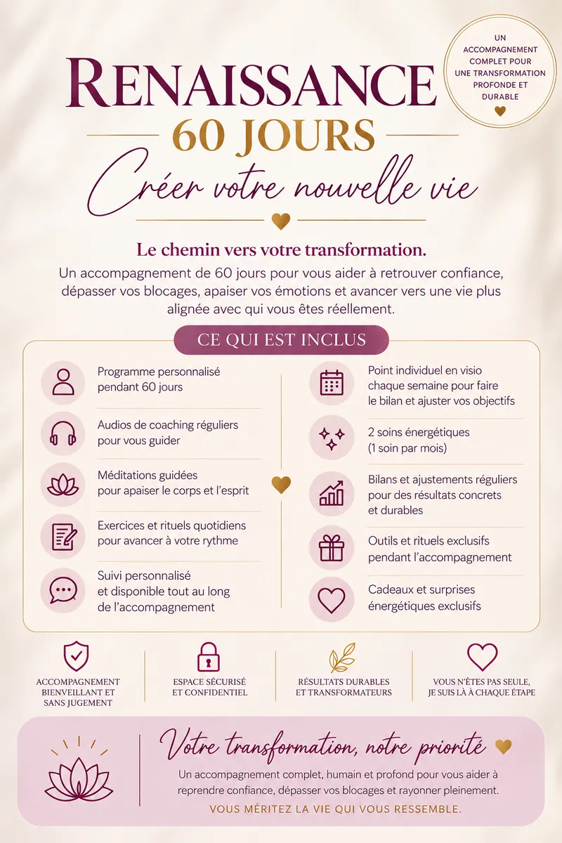 Accompagnements Renaissance 60 jours